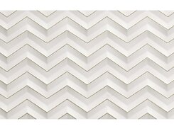 Плитка 3D White Chevron Glitter Matt 30х56 600080000407 