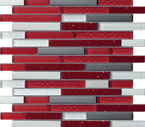 Фото Мозаика Quartz Red 30*30 Inter Matex