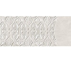 Фото СП398 Плитка Ibero Cromat One Decor Positive White Rec-Bis B115 40x120 Ibero