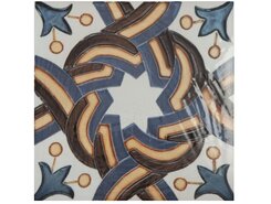 СП797 Плитка ECOCERAMIC GUADIANA Geometrico Decor 22.3*22.3