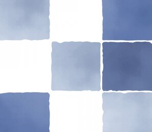 Фото СП799 Плитка ECOCERAMIC GUADIANA Azul Mosaico 22.3*22.3 EcoCeramic