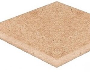 Фото Cart.PIETRA de FIRENZE NOCCIOLA curvo 33*33/4 (set 2 pcs) Natucer