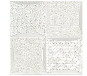 Фото Dec.FRAME BIANCO FRABIF 25x25 Brennero Ceramiche