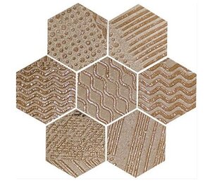 Фото Dec.RAKU ESAGONA COPPER 101771 35.5x37 Naxos