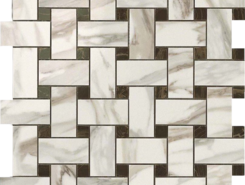 Плитка S.M. Calacatta Gold Twist Mosaic