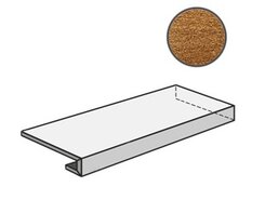 Плитка Verity Cognac Scalino Angolare Dx 33x120