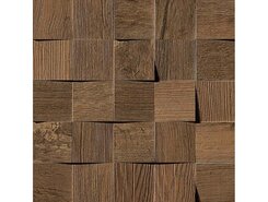 Axi Dark Oak Mosaico 3D 35x35