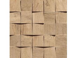 Axi Golden Oak Mosaico 3D 35x35