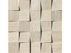 Axi White Pine Mosaico 3D 35x35