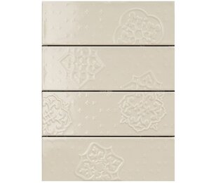 Фото Brick Glossy GREY Dec R4GR 10x30 Ragno