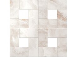 Плитка S.O. Pure White Mosaic Lap / С.О. Пьюр Вайт Мозаика Лаппато