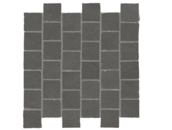 Плитка Boost Natural Coal Mosaico Tumbled 31x31 +36695