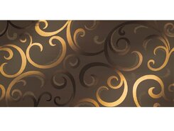 #(c) Mark Moka Gold Damask 40x80 +23792