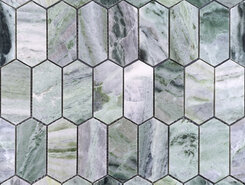 Onice Verde oliva POL long hex 38x86x7