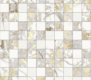 Фото MOSAICO LUX HBO 20 30X30 CALACATTA чип 2,7 Del Conca