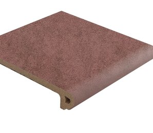 Фото Ступень Capri Peldaño Redondo Capri Rojo 32.5x33 Gres de Aragon