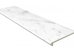 Ступень Marble Carrara Blanco Peldano Redondeado 30x120