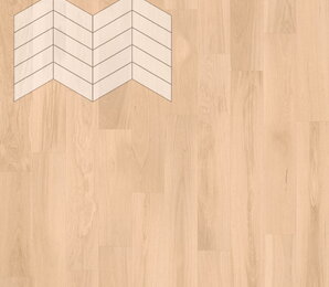Фото Дуб Натур Бетон лак 11x33.7-40 60° lab-arte