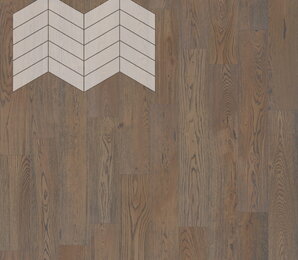 Фото Дуб Натур Грис лак 11x33.7-40 60° lab-arte