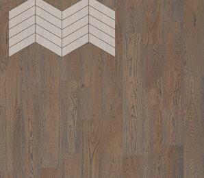 Фото Дуб Натур Грис лак 9x34.8-40 60° lab-arte