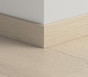 Фото Плинтус ПВХ прямой для LVT Pergo PGVSK40080 Дуб светло-бежевый 2400х12х58 pergo