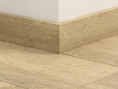 Плинтус ПВХ прямой для LVT Pergo PGVSK40286 Вековой дуб бежевый 2400х12х58