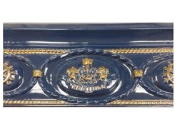 Плитка СБ050 Бордюр MARITIMA Cenefa Rumbo Aqua 15*30