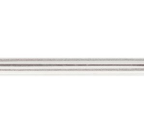 Фото СБ117к Бордюр PAUL SKYFALL PSFL14 Listello Goldeneye White/Grey 3.8*60 Paul Ceramiche
