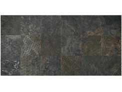 SLATE RAMAGE Decor Nat-Rett Black 39,6x79,4