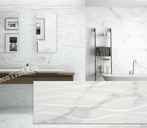 Фото P.E. Purity white sat. rect. 75x75 Stn Ceramica