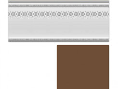 Плитка Garden Zocalo Classic Marron 15x30