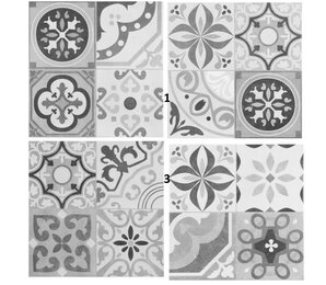 Фото G.PASSAGE NEGRO 45х45 Geotiles