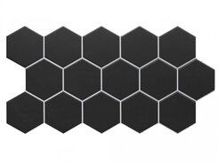 Hex Black 51x26