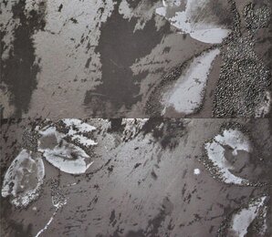 Фото Декор Euphoria dec. Dark Black (комп/2шт) 25.1x50.5 Brennero Ceramiche