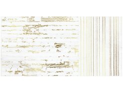 Плитка Decor Lumia Gold White Lapp/Rett 30x60 (комп/2 шт)