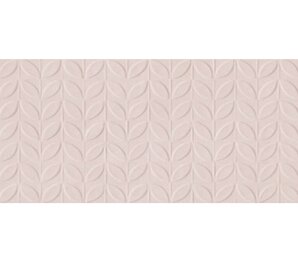 Фото RA6M Vida Struttura Foglia 3D Rosa Rett 30x90 Ragno