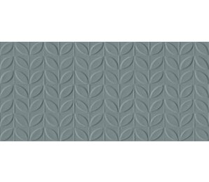 Фото RA6R Vida Struttura Foglia 3D Azzurro Rett 30x90 Ragno