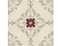Плитка Декор 8329 Jolie Ivoire Gris Trama (комп/4шт) 10х10