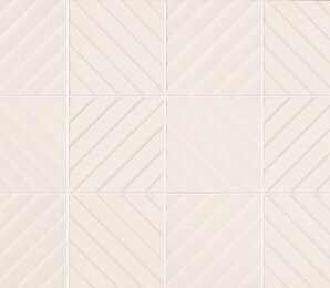 Фото 4D Diagonal White 20х20 Marca Corona