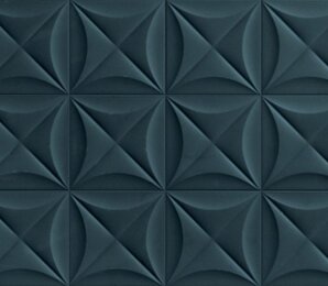 Фото 4D Flower Deep Blue 20х20 Marca Corona