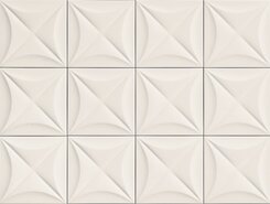 Плитка 4D Flower White 20х20