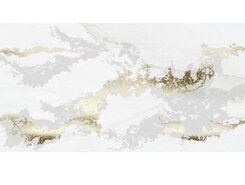 Плитка Decor Solitaire Gold- White Lapp/Rett 60x120
