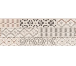 Фото Декор Work White Patchwork 20х80 Marca Corona