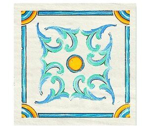 Фото AF3296 PROCIDA 16,5x16,5 ANG Savoia Ceramiche