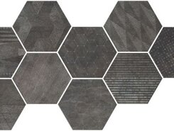 Плитка HEXAGON FREEPORT BLACK 24X27,7