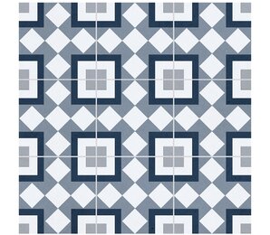 Фото Pre-cut Bristol Blue 60x60 Matt staro