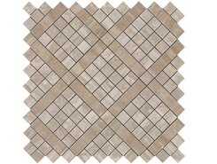 Плитка Marvel Travertino Silver Diagonal Mosaic 30x30 +19710