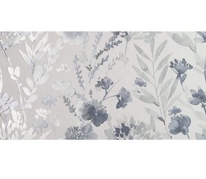 Фото fQDC Milano Mood Flower Blu 50x120 RT +36909 Fap Ceramiche
