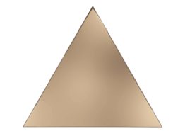Плитка Evoke Copper Glossy 15x17
