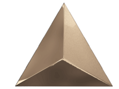 Плитка Evoke Level Copper Laser Glossy 15x17